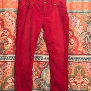 Corduroy Silver Jeans